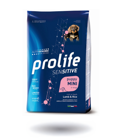 PROLIFE CANE SENSITIVE PUPPY Mini AGNELLO & RISO - justcroc